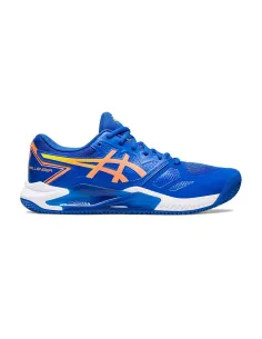 Asics Gel-Challenger 13 Clay Azul Naranja | Ofertas de pádel